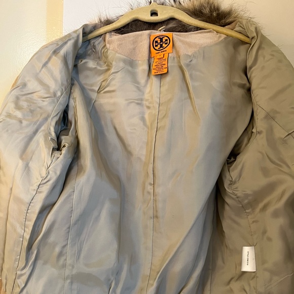Tory Burch Jacket with removable fur collar - Picture 3 of 4